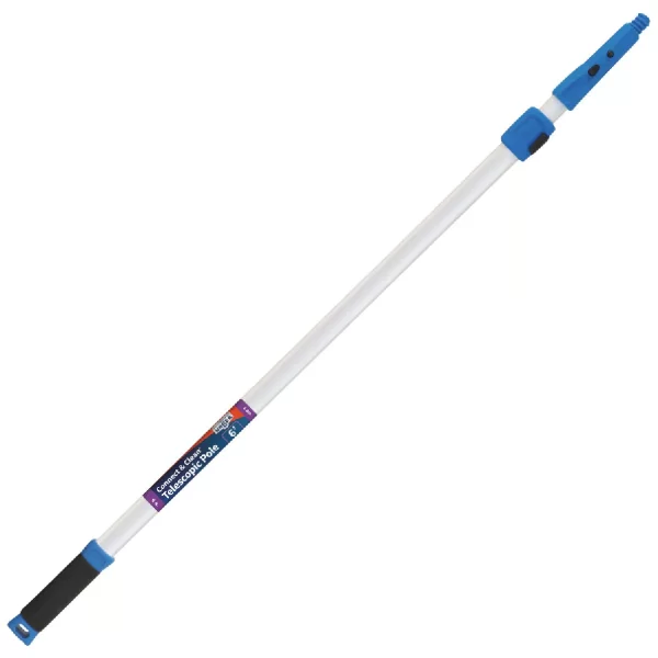 Connect and Clean Telescope Pole 6 feet long